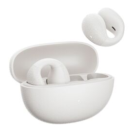 OWS QCY Crossky C10 Earphones with ENC Clip IPX5 Bluetooth 5.4 - White | Techbox