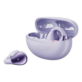 OWS QCY Crossky C30 Earphones with Clip IPX4 Bluetooth 5.4 - Purple | Techbox