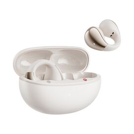 OWS QCY Crossky C30 Earphones with Clip IPX4 Bluetooth 5.4 - White | Techbox