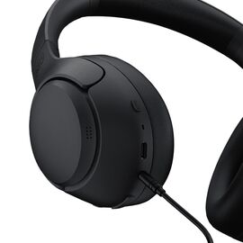 QCY H3 Over-Ear Headphones with ANC and Bluetooth 5.4 - Black | Techbox