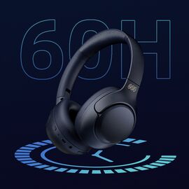 QCY H3 Over-Ear Headphones with ANC and Bluetooth 5.4 - Black | Techbox