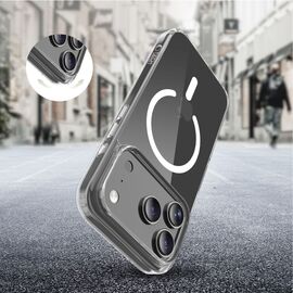 Tech-Protect Flexair Hybrid CC MagSafe Case for iPhone 17 Pro Max - Clear | Techbox
