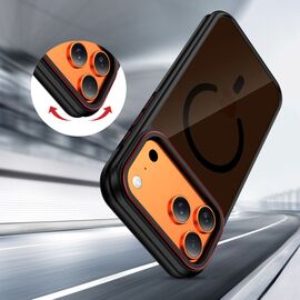 Tech-Protect MagHybrid MagSafe Case for iPhone 17 Pro - Black and Red - Uncategorized Cases (2) - Cases - Techbox