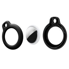 Tech-Protect Rough 4-pack case for Apple AirTag 1 / 2 - black