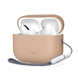 Tech-Protect Silicone Case for AirPods Pro 3 - Beige - Smartphone Accessories - Cables & Accessories - Techbox