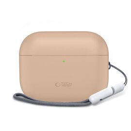 Tech-Protect Silicone Case for AirPods Pro 3 - Beige - Smartphone Accessories - Cables & Accessories - Techbox