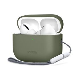 Tech-Protect Silicone Case for AirPods Pro 3 - Green - Smartphone Accessories - Cables & Accessories - Techbox
