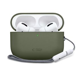 Tech-Protect Silicone Case for AirPods Pro 3 - Green - Smartphone Accessories - Cables & Accessories - Techbox
