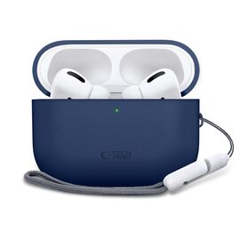 Tech-Protect Silicone Case for AirPods Pro 3 - Navy Blue - Smartphone Accessories - Cables & Accessories - Techbox