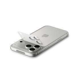 Spigen Optik Pro XL Camera Lens Glass for iPhone 17 Pro - Silver