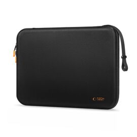 Tech-Protect Hardpouch Laptop Case 13-14 - Black and Orange - Bags & Backpacks - Laptop Accessories - Techbox