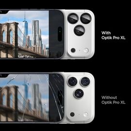 Spigen Optik Pro XL Camera Lens Glass for iPhone 17 Pro Max - Silver