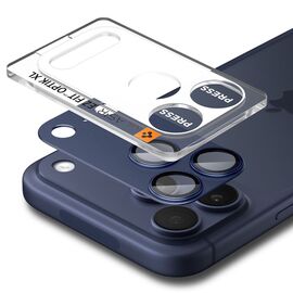 Spigen Optik Pro XL Camera Lens Glass for iPhone 17 Pro - Navy Blue