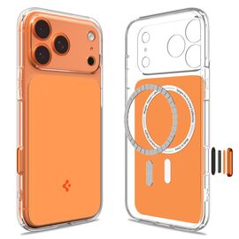 Spigen Thin Fit MagSafe Case for iPhone 17 Pro Max - Clear Orange - Uncategorized Cases (2) - Cases - Techbox