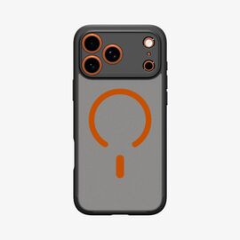 Spigen Ultra Hybrid MagSafe Case for iPhone 17 Pro Max - Black and Orange - Uncategorized Cases (2) - Cases - Techbox