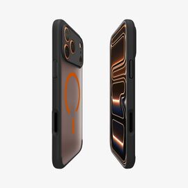 Spigen Ultra Hybrid MagSafe Case for iPhone 17 Pro Max - Black and Orange - Uncategorized Cases (2) - Cases - Techbox