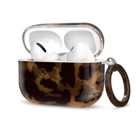 Tech-Protect Lamano case for AirPods Pro 3 - black and brown - Smartphone Accessories - Cables & Accessories - Techbox