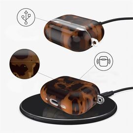 Tech-Protect Lamano case for AirPods Pro 3 - black and brown - Smartphone Accessories - Cables & Accessories - Techbox