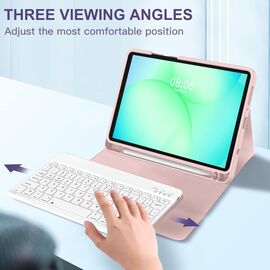 Tech-Protect SC Pen Case for Samsung Galaxy Tab A9 / A11 8.7 X110 / X115 / X133 / X135 - Pink | Techbox