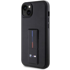 BMW Grip Stand Hot Stamp Case for iPhone 14 Plus / 15 Plus - Black | Techbox