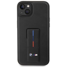 BMW Grip Stand Hot Stamp Case for iPhone 14 Plus / 15 Plus - Black | Techbox