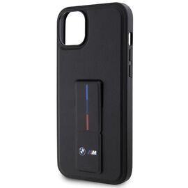BMW Grip Stand Hot Stamp Case for iPhone 14 Plus / 15 Plus - Black | Techbox