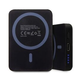 BMW M Collection MagSafe 15W 3000mAh Inductive Power Bank - Black