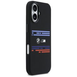 BMW M Silicon Horizontal Line MagSafe Case for iPhone 17 - Black | Techbox