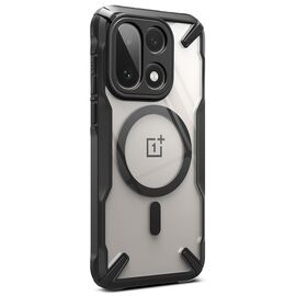 Ringke Fusion X Magnetic MagSafe Case for OnePlus 15 - Clear Black