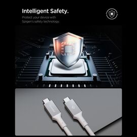 Spigen EB10020CC USB-C Cable 100W 200cm - White