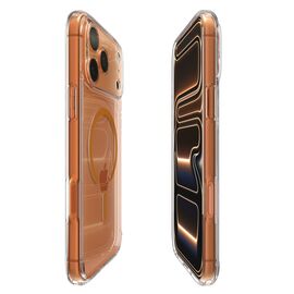 Spigen Ultra Hybrid MagSafe Case for iPhone 17 Pro - Clear Orange - Uncategorized Cases (2) - Cases - Techbox
