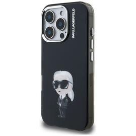 Karl Lagerfeld IML Aquarelle Karl &amp; Logo MagSafe Case for iPhone 16 Pro - Black - Uncategorized Cases (2) - Cases - Techbox