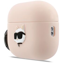 Karl Lagerfeld Silicone Chaupette Head 3D Case for AirPods Pro 3 - Pink - Smartphone Accessories - Cables & Accessories - Techbox