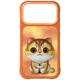 Nimmy Big Eyed Pet 2.0 Cat case for iPhone 17 Pro Max - orange | Techbox
