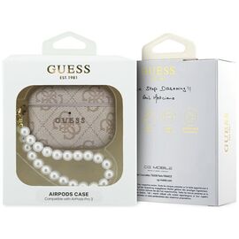 Guess 4G Pearl Strap Case for AirPods Pro 3 - Pink