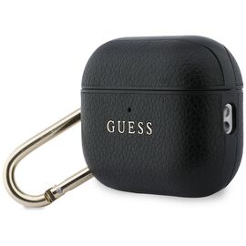 Guess Grained Classic Logo case for AirPods Pro 3 - black