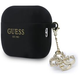 Guess Silicone 4G Charm Case for AirPods Pro 3 - Black