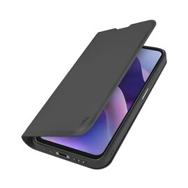 SBS Wallet Smooth Case for Motorola Moto G56 with Flip Cover - Black | Techbox