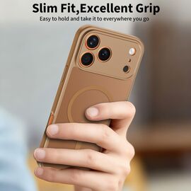 Tech-Protect BasicMag MagSafe Case for iPhone 17 Pro - Brown