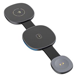 Dudao A11S 3-in-1 Wireless Charging Station black