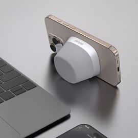 Dudao Y20 Wireless Speaker with Magnetic Mount Bluetooth 5.3 - Silver | Techbox