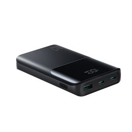Joyroom JR-QP191 Star Series Mini 10000mAh 22.5W Powerbank with Digital Display - Black - Travel Chargers - Smartphone Chargers - Techbox