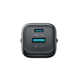 Joyroom JR-TG7 33W USB-A + USB-C Wall Charger - Black - Travel Chargers - Smartphone Chargers - Techbox