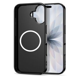 Tech-Protect Lamano MagSafe case for iPhone 17 - black and brown