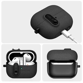 Tech-Protect Slim Hook Case for Samsung Galaxy Buds 3 / 3 FE / 3 Pro - Black
