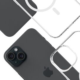 3mk Armor Magcase for iPhone 15 Plus - Transparent