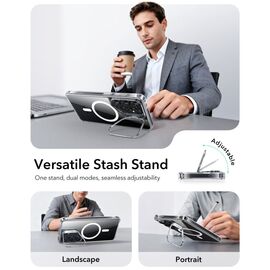 ESR Classic Hybrid Kickstand MagSafe Case for Samsung Galaxy S26 Ultra - Clear