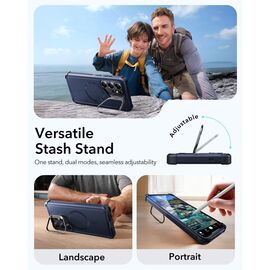 ESR Cyber ​​Tough Kickstand MagSafe Case for Samsung Galaxy S26 Ultra - Black