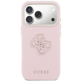 Guess FW Resin Logo Case for iPhone 17 Pro - Pink