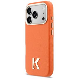 Karl Lagerfeld Karl Head Logo MagSafe Case for iPhone 17 Pro - Orange